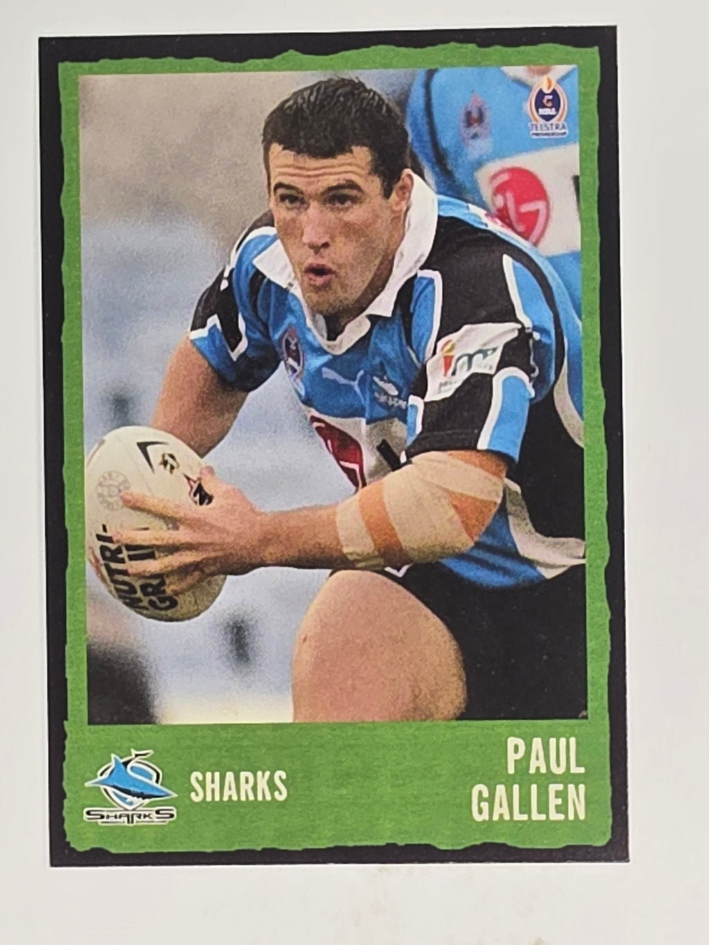 NRL 2004 Daily Telegraph | Base Card #183 | Paul Gallen | Cronulla Sharks