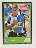 NRL 2004 Daily Telegraph | Base Card #184 | Danny Nutley | Cronulla Sharks