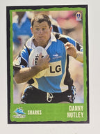 NRL 2004 Daily Telegraph | Base Card #184 | Danny Nutley | Cronulla Sharks