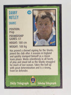 NRL 2004 Daily Telegraph | Base Card #184 | Danny Nutley | Cronulla Sharks