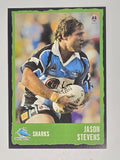 NRL 2004 Daily Telegraph | Base Card #187 | Jason Stevens | Cronulla Sharks
