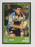 NRL 2004 Daily Telegraph | Base Card #189 | Dean Bosnich | Cronulla Sharks