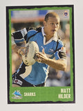 NRL 2004 Daily Telegraph | Base Card #190 | Matt Hilder | Cronulla Sharks