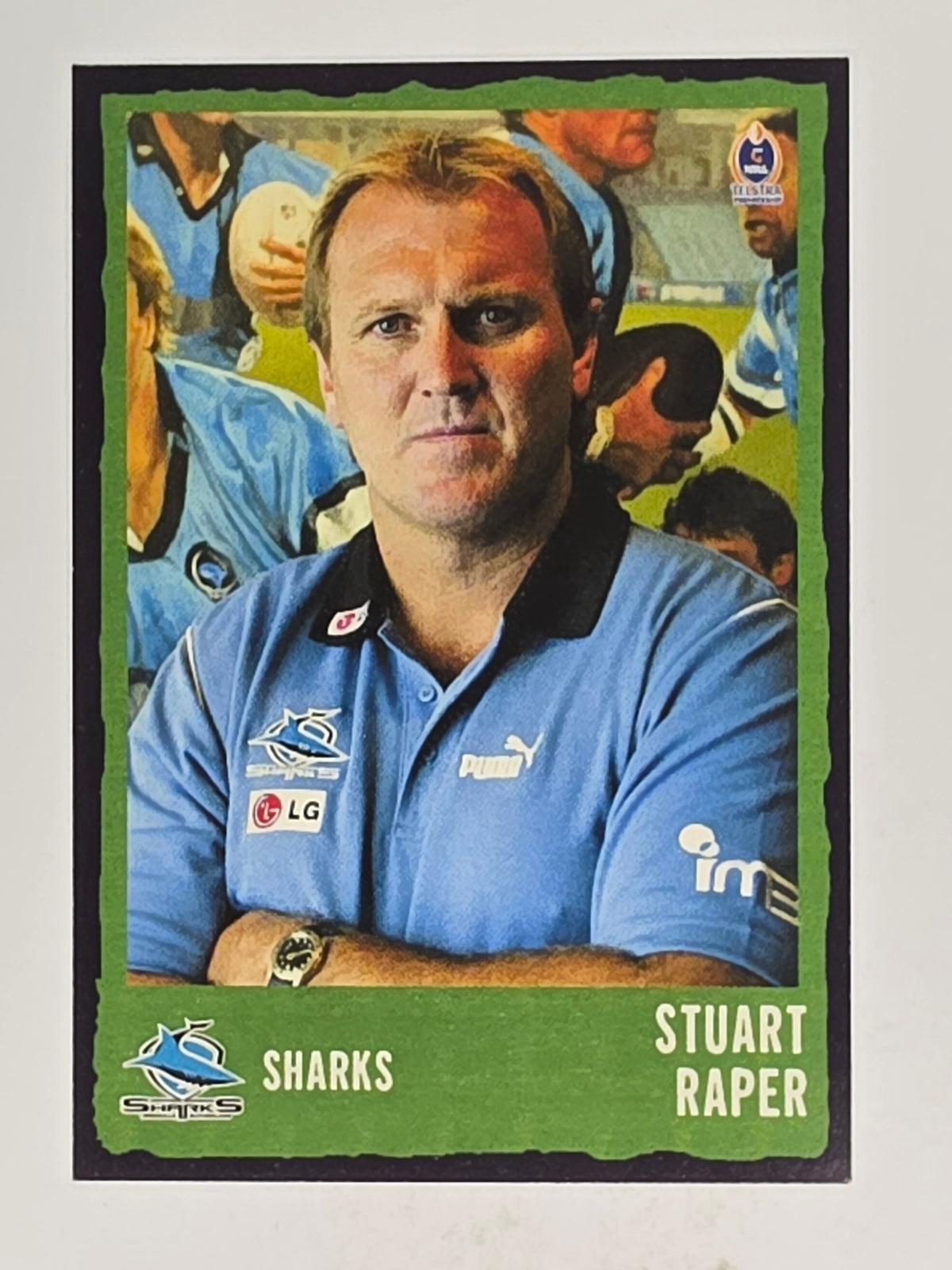 NRL 2004 Daily Telegraph | Base Card #192 | Stuart Raper | Cronulla Sharks