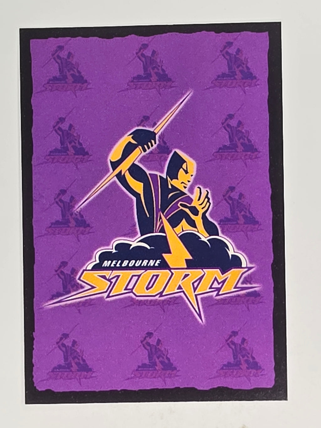 NRL 2004 Daily Telegraph | Base Card #193 | Melbourne Storm Logo