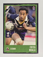 NRL 2004 Daily Telegraph | Base Card #201 | Fifita Moala | Melbourne Storm