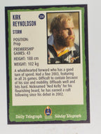 NRL 2004 Daily Telegraph | Base Card #206 | Kirk Reynoldson | Melbourne Storm
