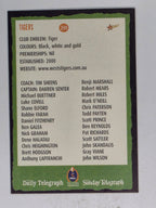 NRL 2004 Daily Telegraph | Base Card #209 | Wests Tigers Logo