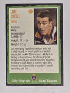 NRL 2004 Daily Telegraph | Base Card #211 | Luke Covell | Wests Tigers