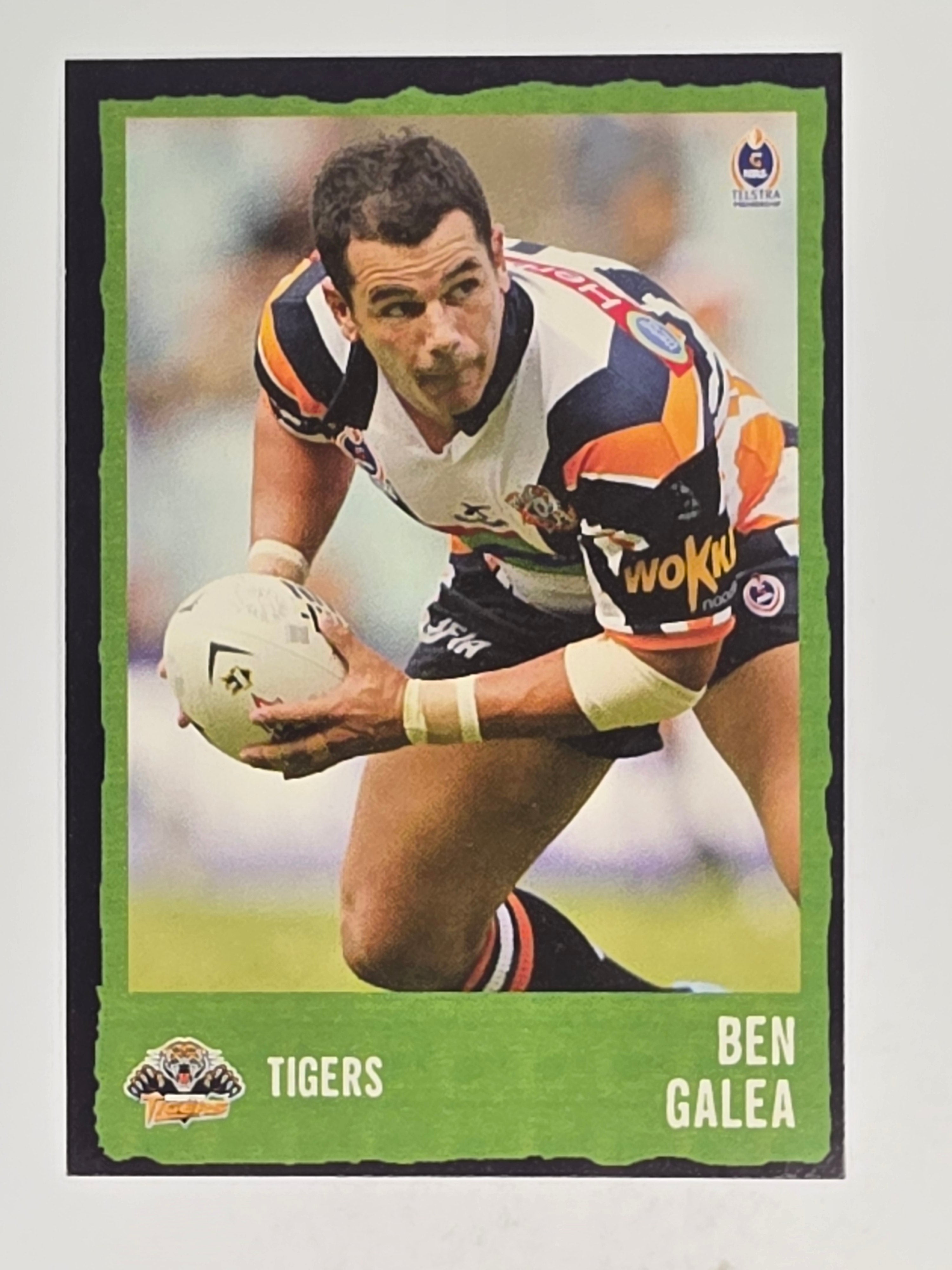 NRL 2004 Daily Telegraph | Base Card #213 | Ben Galea | Wests Tigers