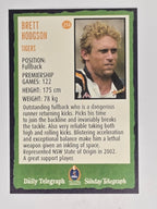 NRL 2004 Daily Telegraph | Base Card #214 | Brett Hodgson | Wests Tigers