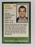 NRL 2004 Daily Telegraph | Base Card #215 | Anthony Laffranchi | Wests Tigers