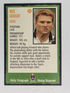 NRL 2004 Daily Telegraph | Base Card #222 | Nick Graham | Wests Tigers