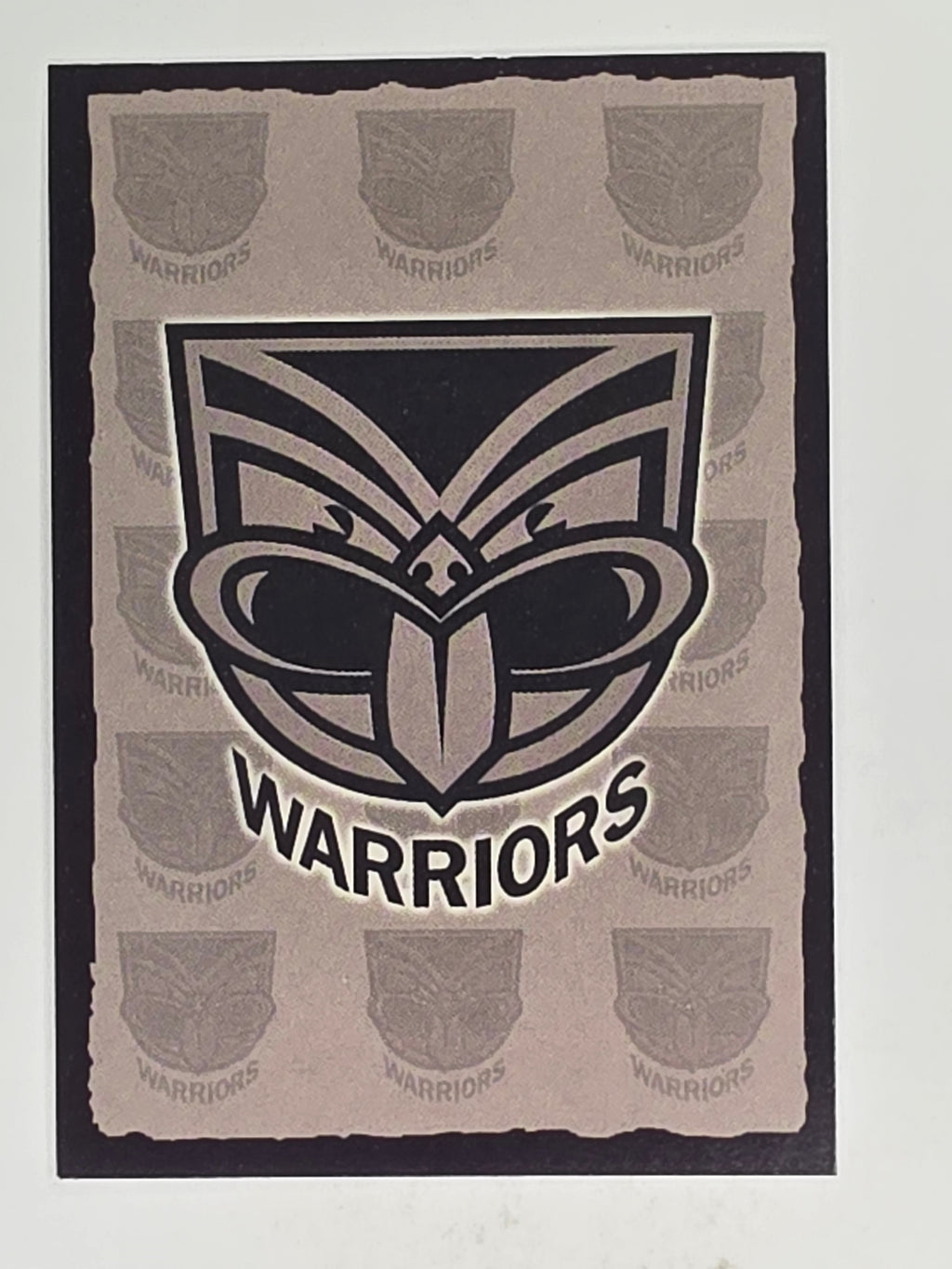 NRL 2004 Daily Telegraph | Base Card #225 | New Zealand Warriors Logo