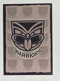 NRL 2004 Daily Telegraph | Base Card #225 | New Zealand Warriors Logo