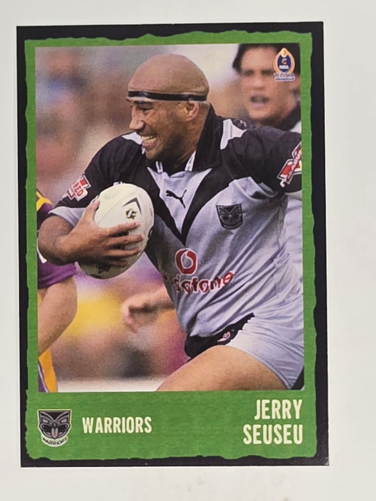 NRL 2004 Daily Telegraph | Base Card #233 | Jerry Seuseu | Warriors