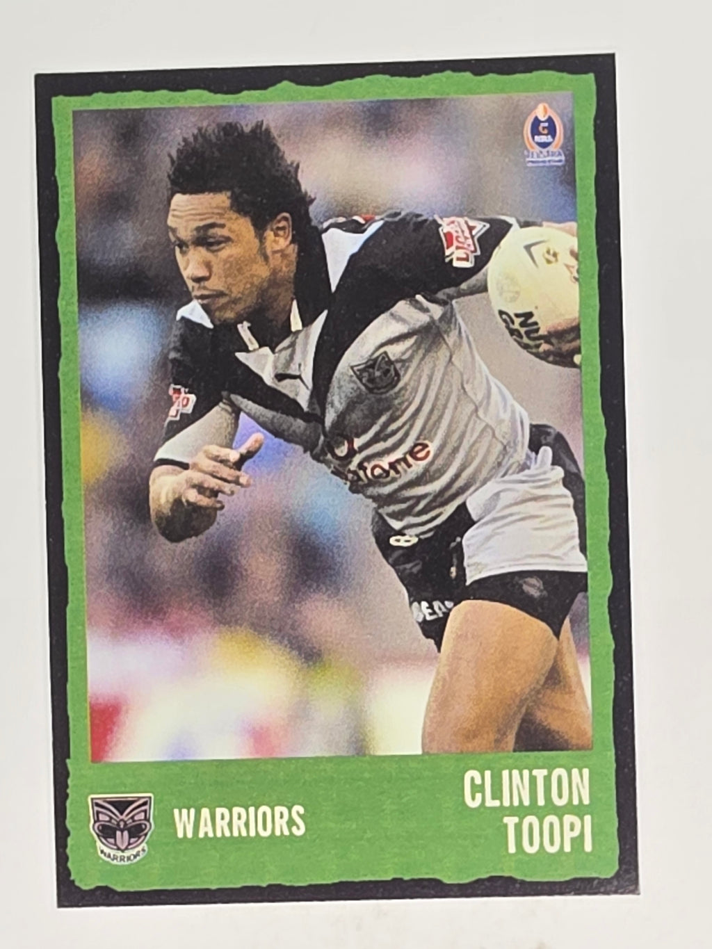 NRL 2004 Daily Telegraph | Base Card #234 | Clinton Toopi | Warriors