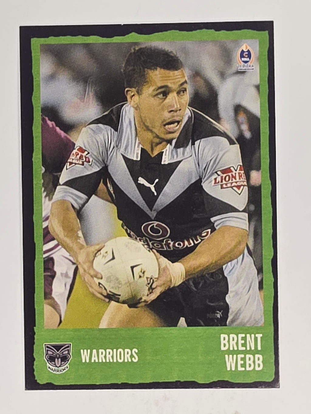 NRL 2004 Daily Telegraph | Base Card #236 | Brent Webb | Warriors
