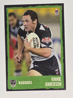 NRL 2004 Daily Telegraph | Base Card #237 | Vinnie Anderson | Warriors