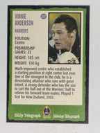NRL 2004 Daily Telegraph | Base Card #237 | Vinnie Anderson | Warriors