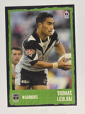 NRL 2004 Daily Telegraph | Base Card #238 | Thomas Leuluai | Warriors