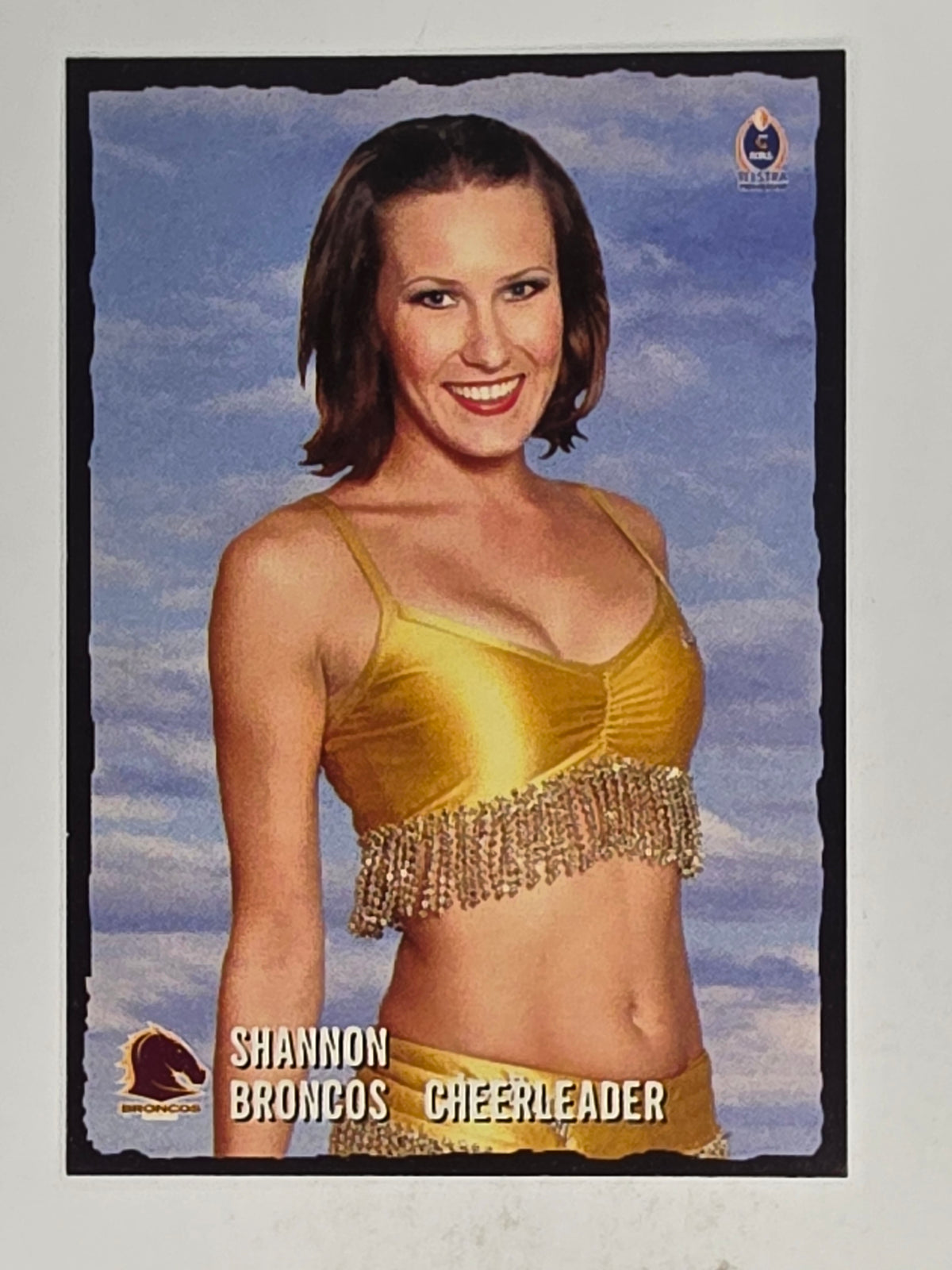 NRL 2004 Daily Telegraph | Base Card #241 | Shannon | Broncos Cheerleader