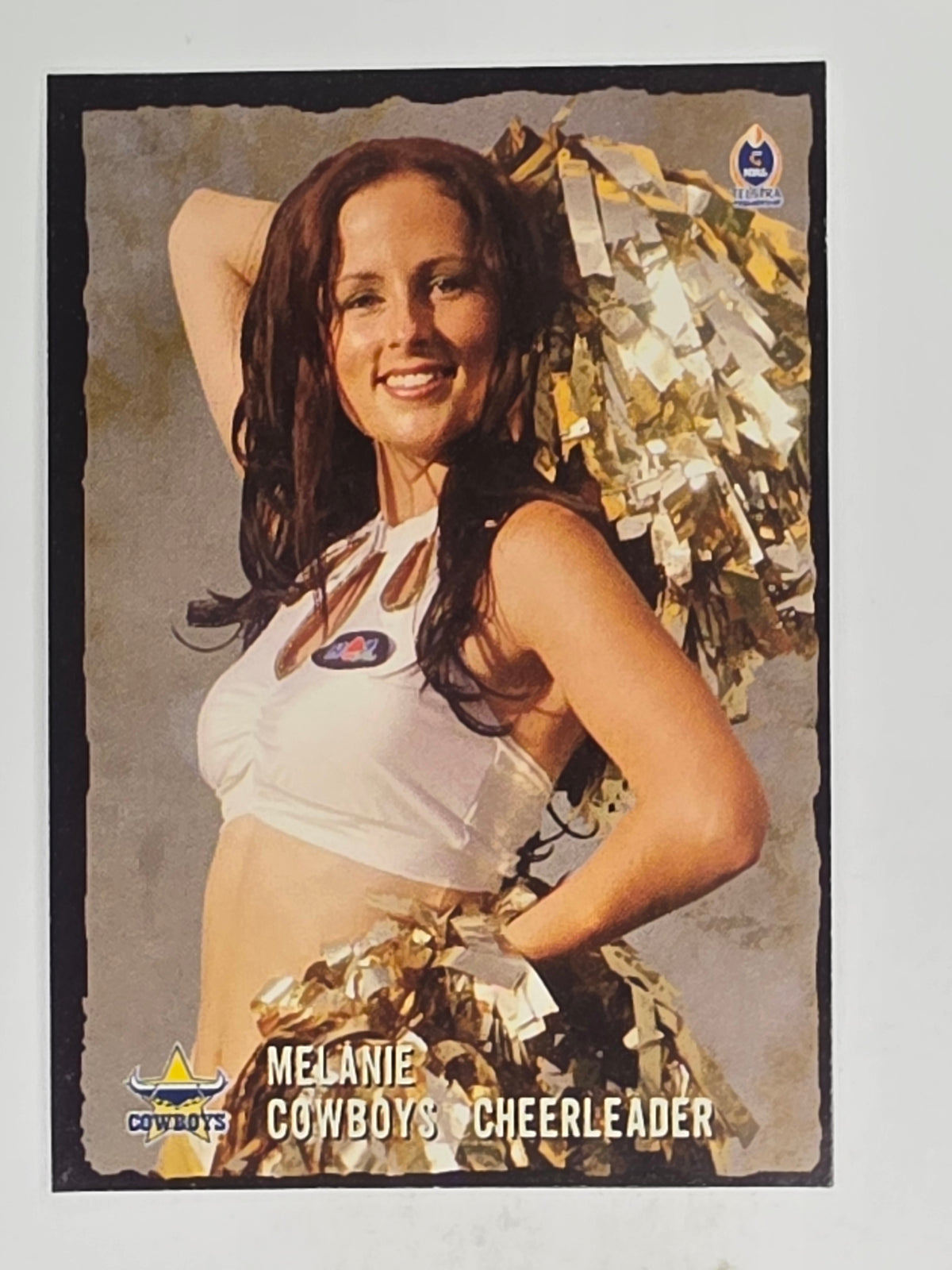 NRL 2004 Daily Telegraph | Base Card #243 | Melanie | Cowboys Cheerleader