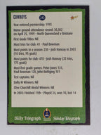 NRL 2004 Daily Telegraph | Base Card #243 | Melanie | Cowboys Cheerleader