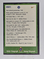 NRL 2004 Daily Telegraph | Base Card #246 | Jennifer | Knights Cheerleader