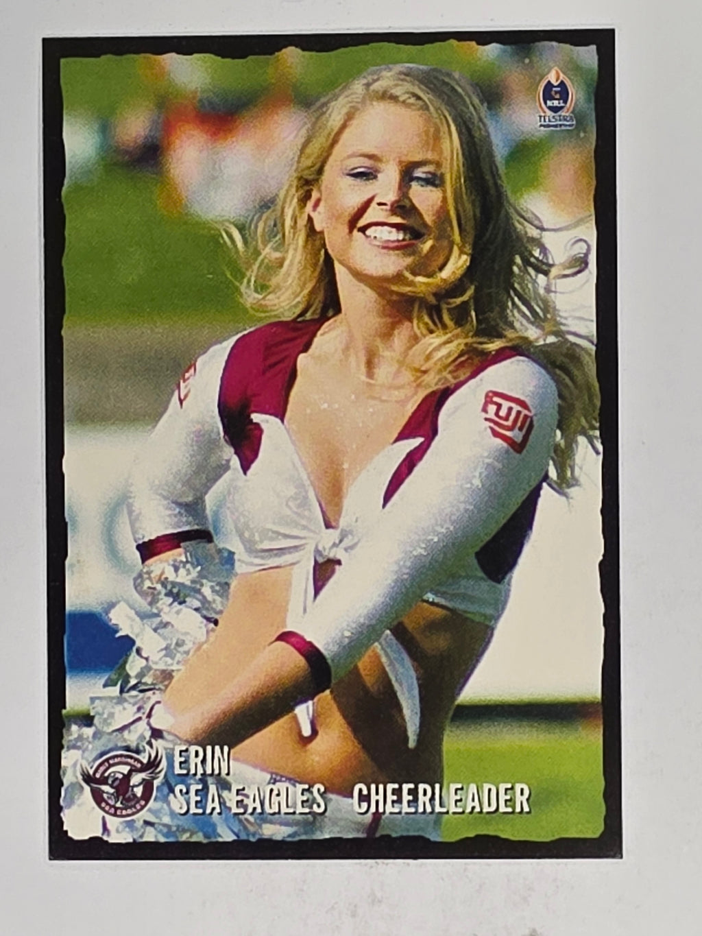 NRL 2004 Daily Telegraph | Base Card #251 | Erin | Sea Eagles Cheerleader