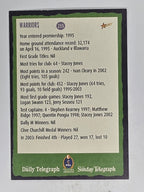 NRL 2004 Daily Telegraph | Base Card #255 | Kimberly | Warriors Cheerleader
