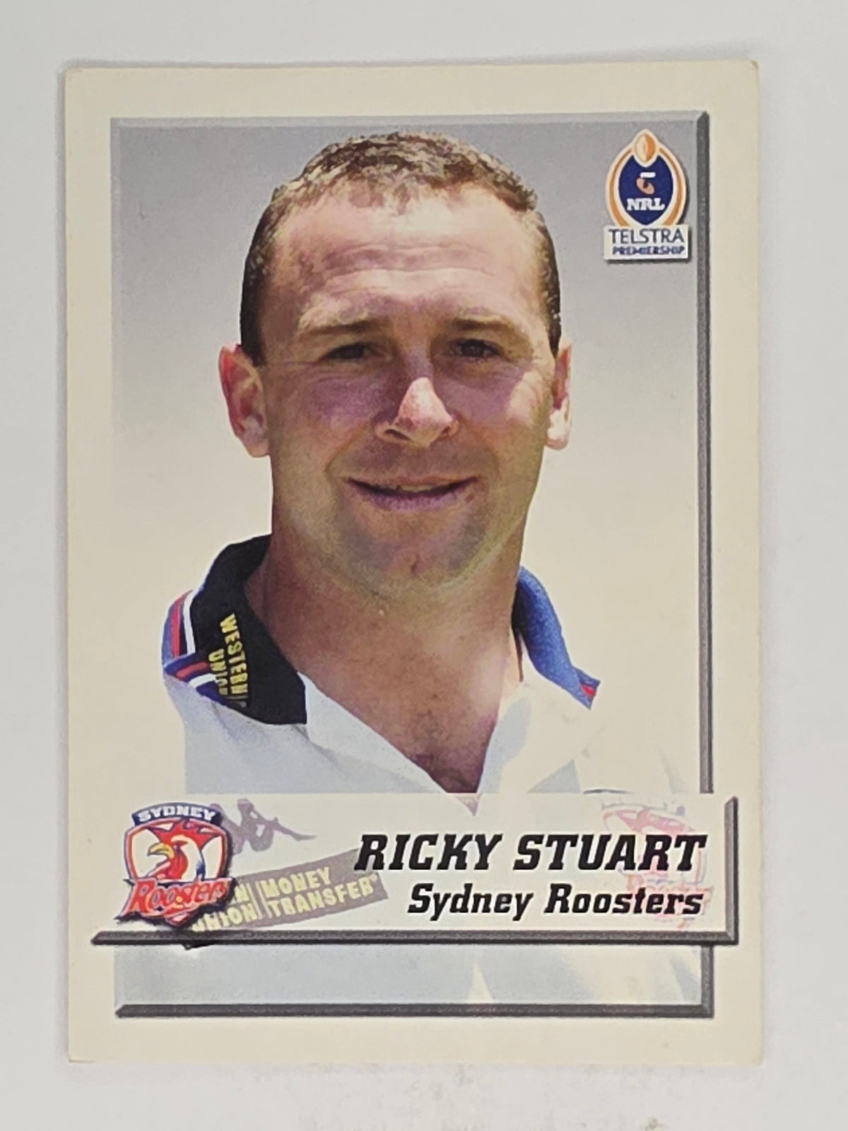 NRL 2002 Daily Telegraph | #208 Ricky Stuart | Sydney Roosters