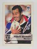 NRL 2002 Daily Telegraph | #210 Monty Betham | New Zealand Warriors
