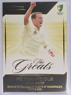 2025/26 Cricket Traders | The Greats Peter Siddle | #TG02 | #028/148 | 07.08.2009