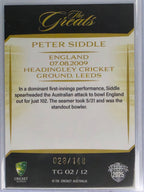 2025/26 Cricket Traders | The Greats Peter Siddle | #TG02 | #028/148 | 07.08.2009