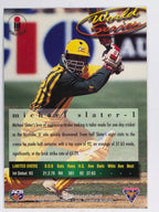 1995-96 Futera Cricket | #001 Michael Slater | Australian Men