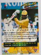 1995-96 Futera Cricket | #002 Mark Taylor | Australian Men