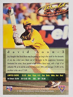 1995-96 Futera Cricket | #003 David Boon | Australian Men