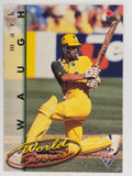 1995-96 Futera Cricket | #004 Mark Waugh | Australian Men