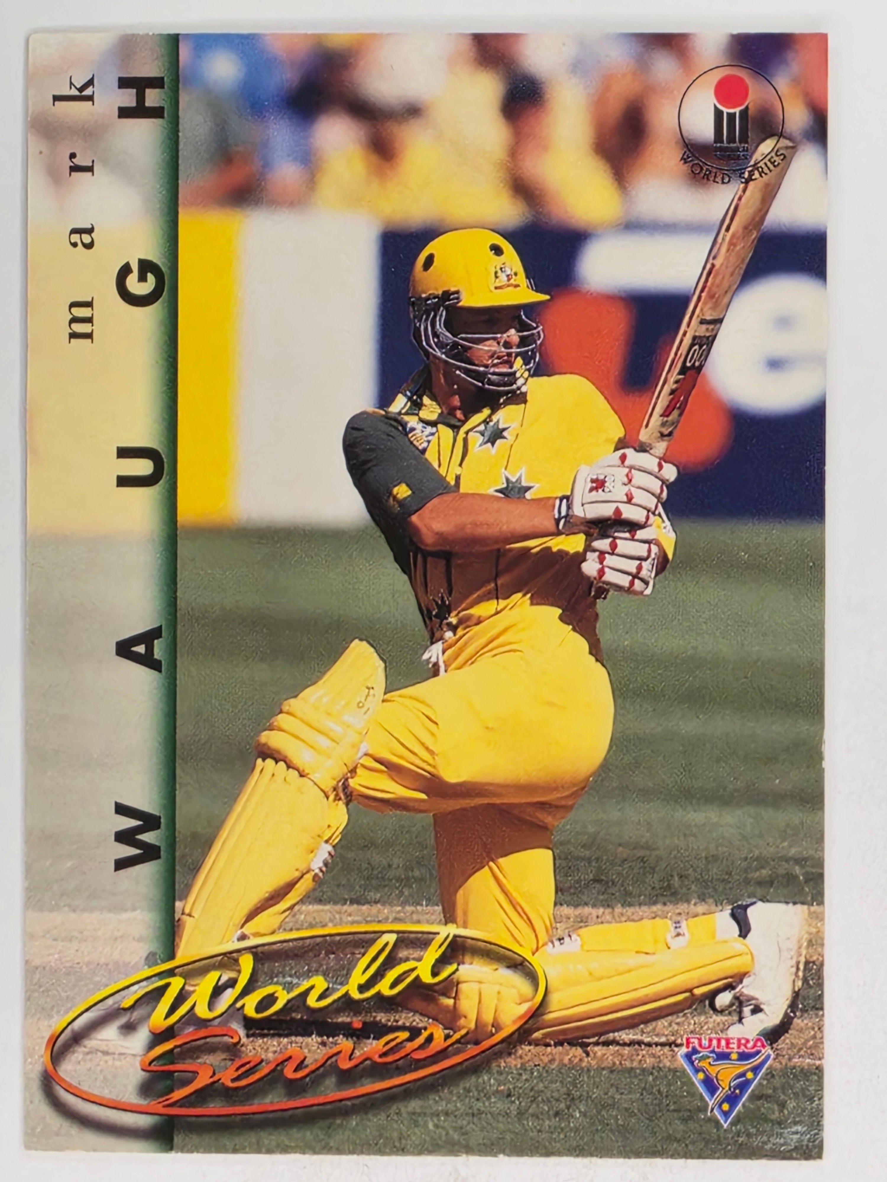 1995-96 Futera Cricket | #004 Mark Waugh | Australian Men