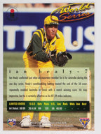 1995-96 Futera Cricket | #007 Ian Healy | Australian Men