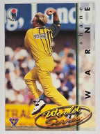 1995-96 Futera Cricket | #008 Shane Warne | Australian Men
