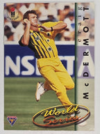 1995-96 Futera Cricket | #010 Craig McDermott | Australian Men