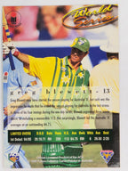 1995-96 Futera Cricket | #013 Greg Blewett | Australian Men