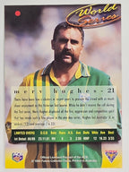1995-96 Futera Cricket | #021 Merv Hughes | Australian Men