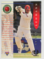 1995-96 Futera Cricket | #029 Darren Lehmann | South Australia Redbacks