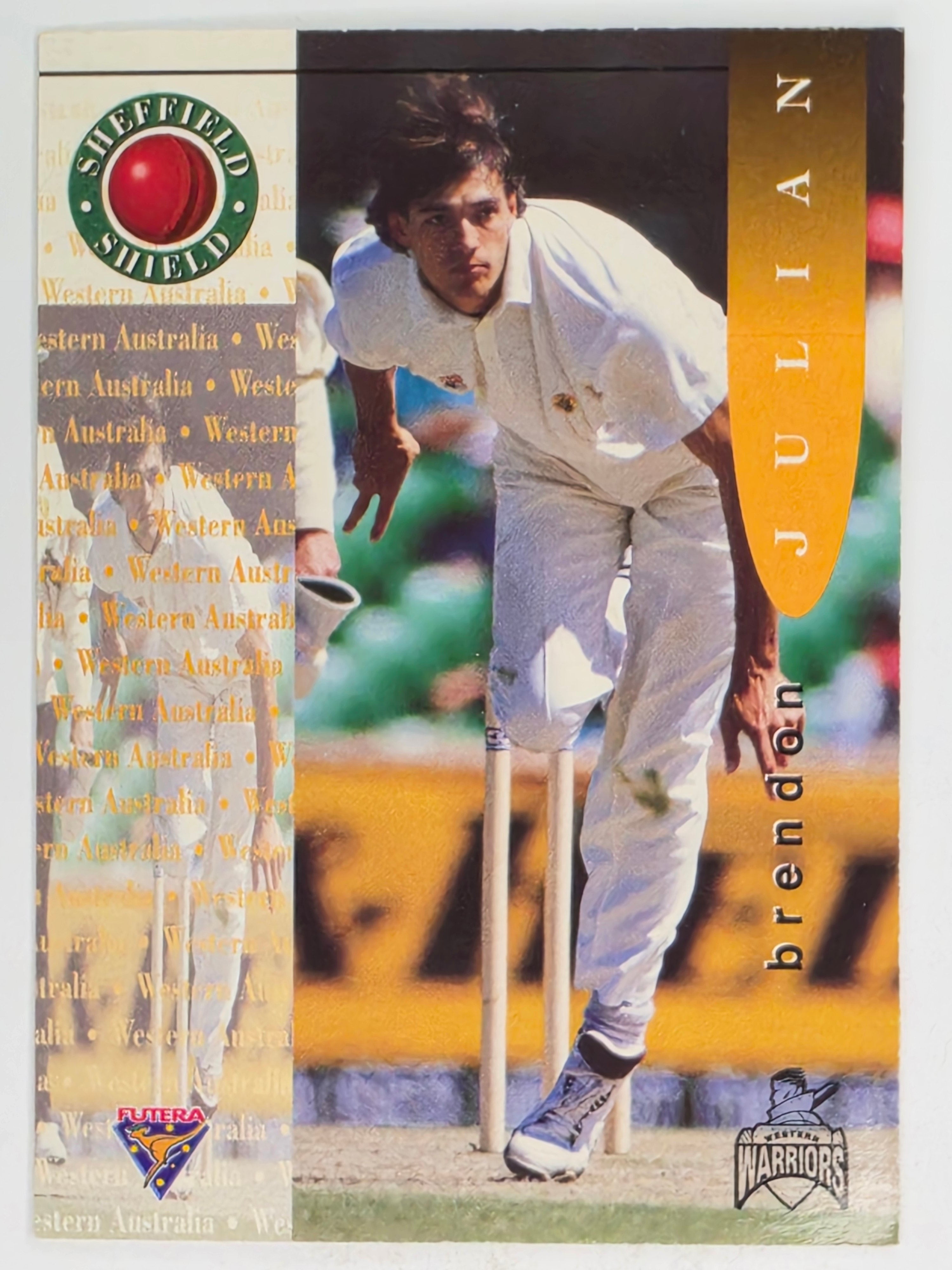 1995-96 Futera Cricket | #037 Brendon Julian | Western Warriors