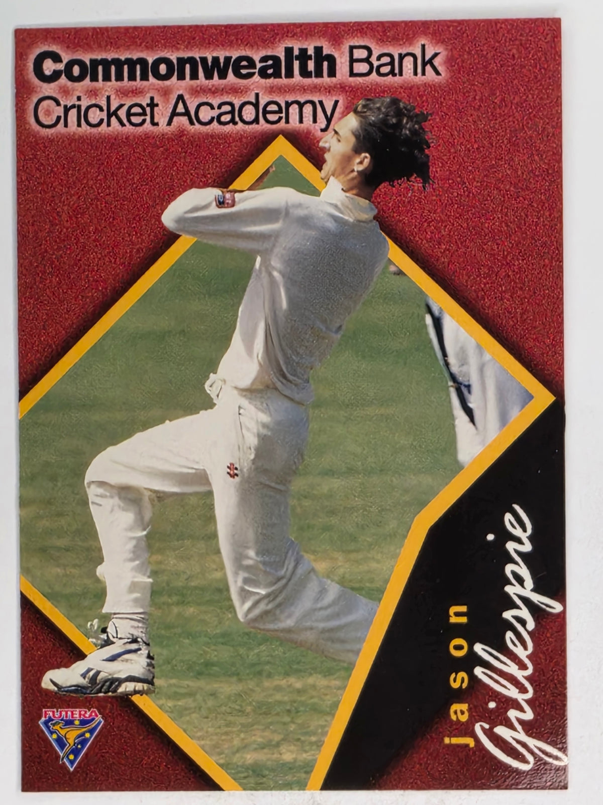 1995-96 Futera Cricket | #057 Jason Gillespie
