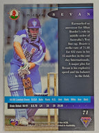 1995-96 Futera Cricket | #071 Michael Bevan | New South Wales Blues
