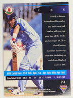 1995-96 Futera Cricket | #074 Shane Lee | New South Wales Blues